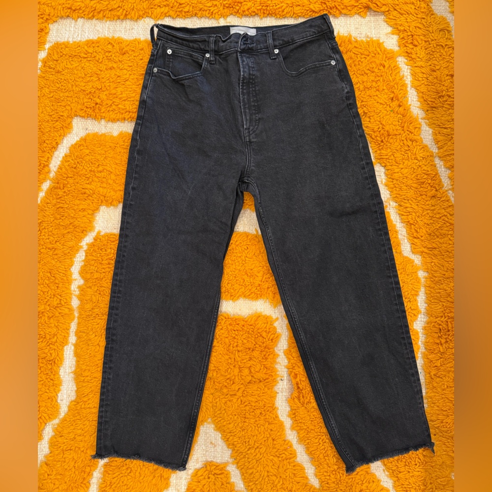 Everlane Black Wide Leg Jeans